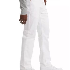 Levi’s 541 big and tall white jeans size 48x36
